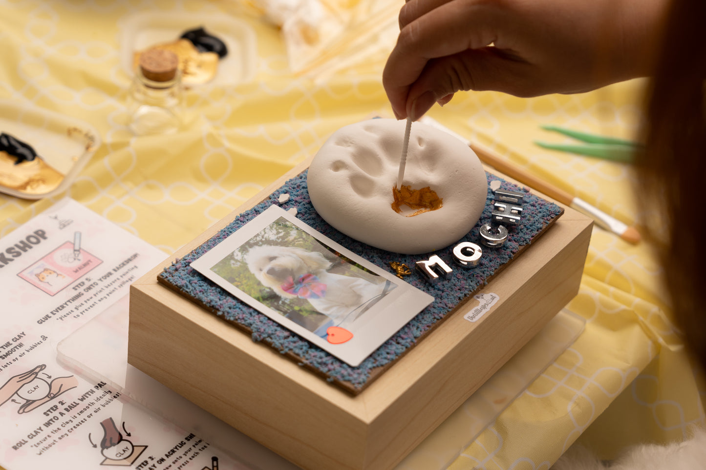 Paw Print Workshop/ On-Site Paw Print Service (5 pax and above)