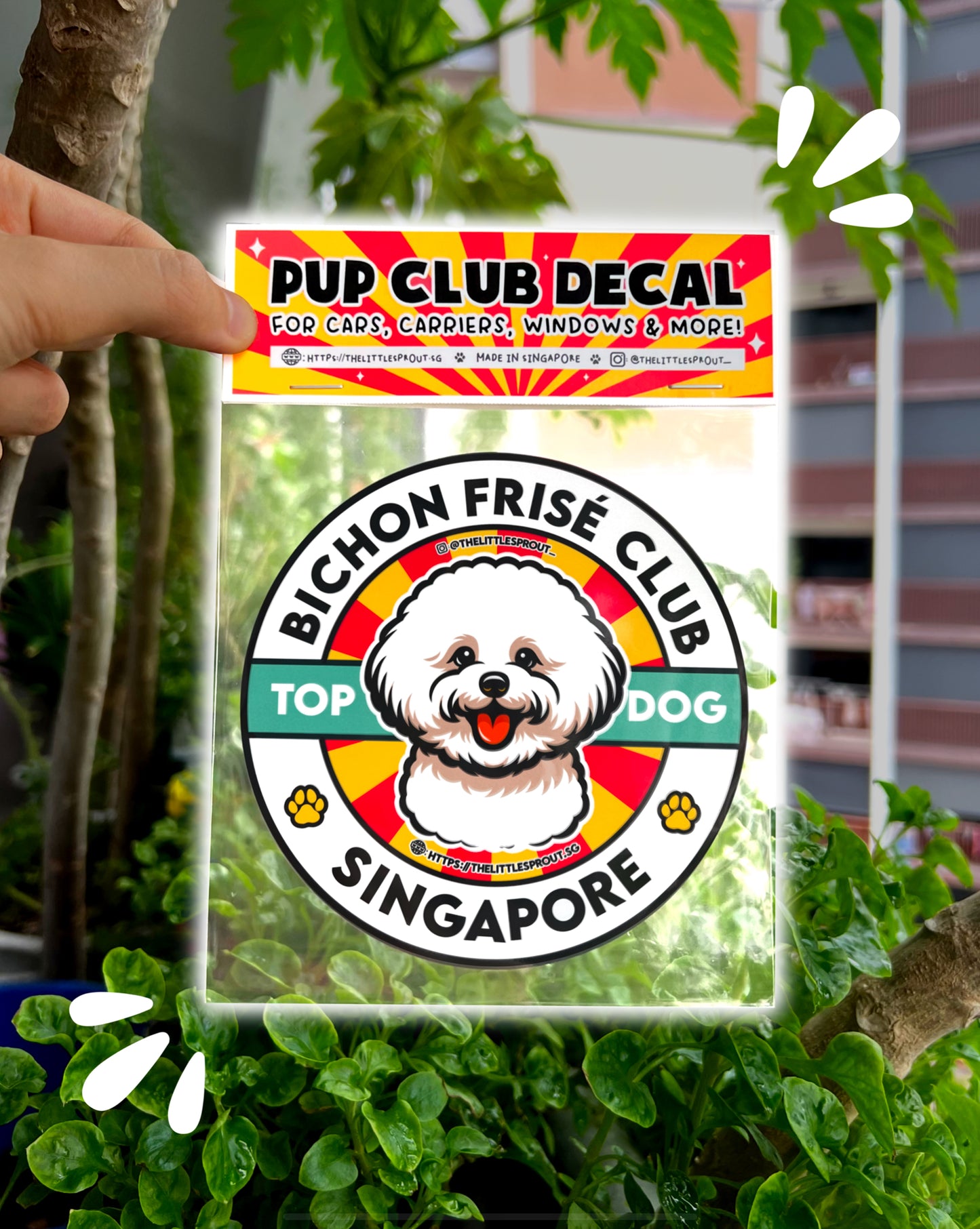 Pup Club Decals Stickers - For Cars, Carriers, Windows, Laptops & More!