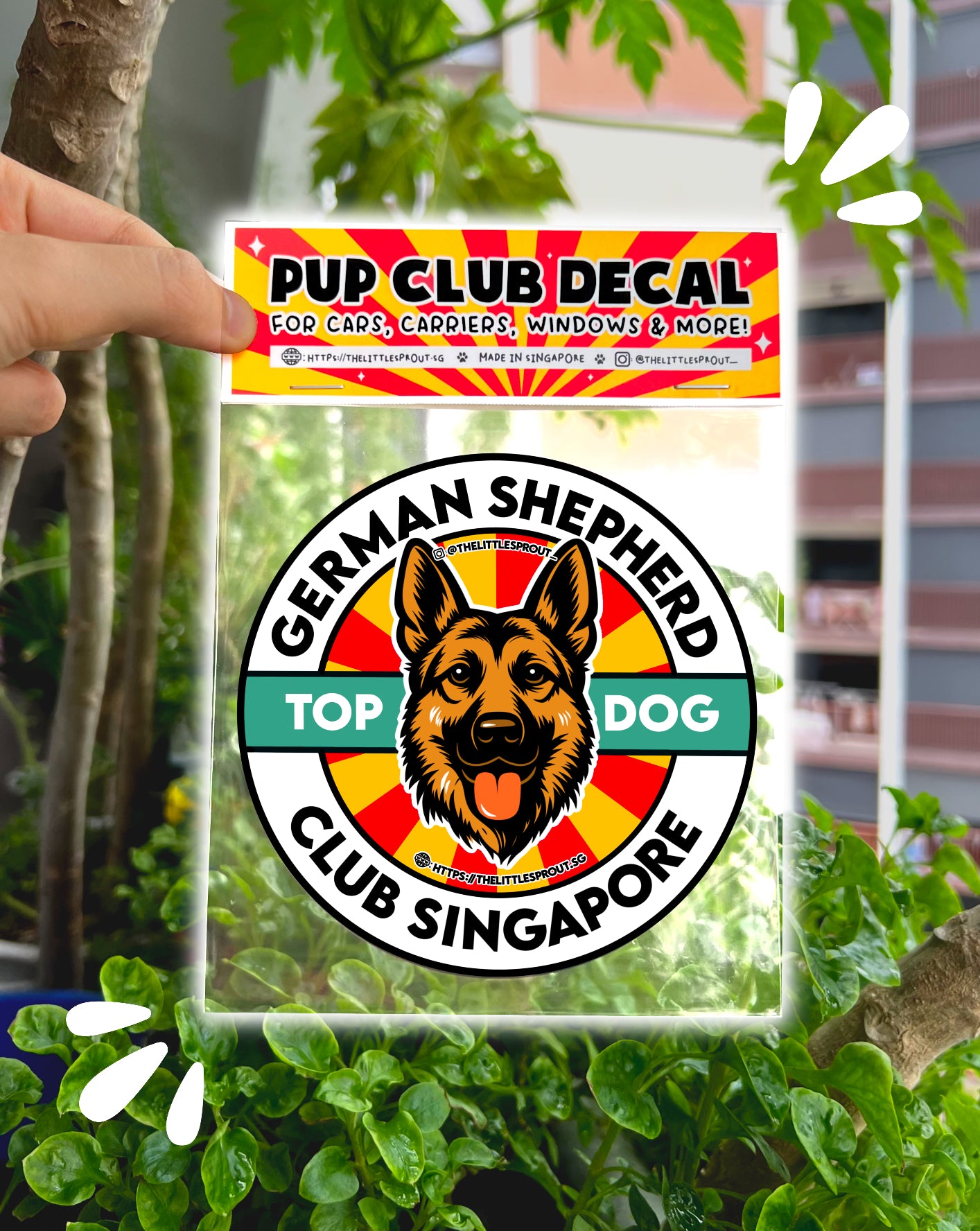 Pup Club Decals Stickers - For Cars, Carriers, Windows, Laptops & More!