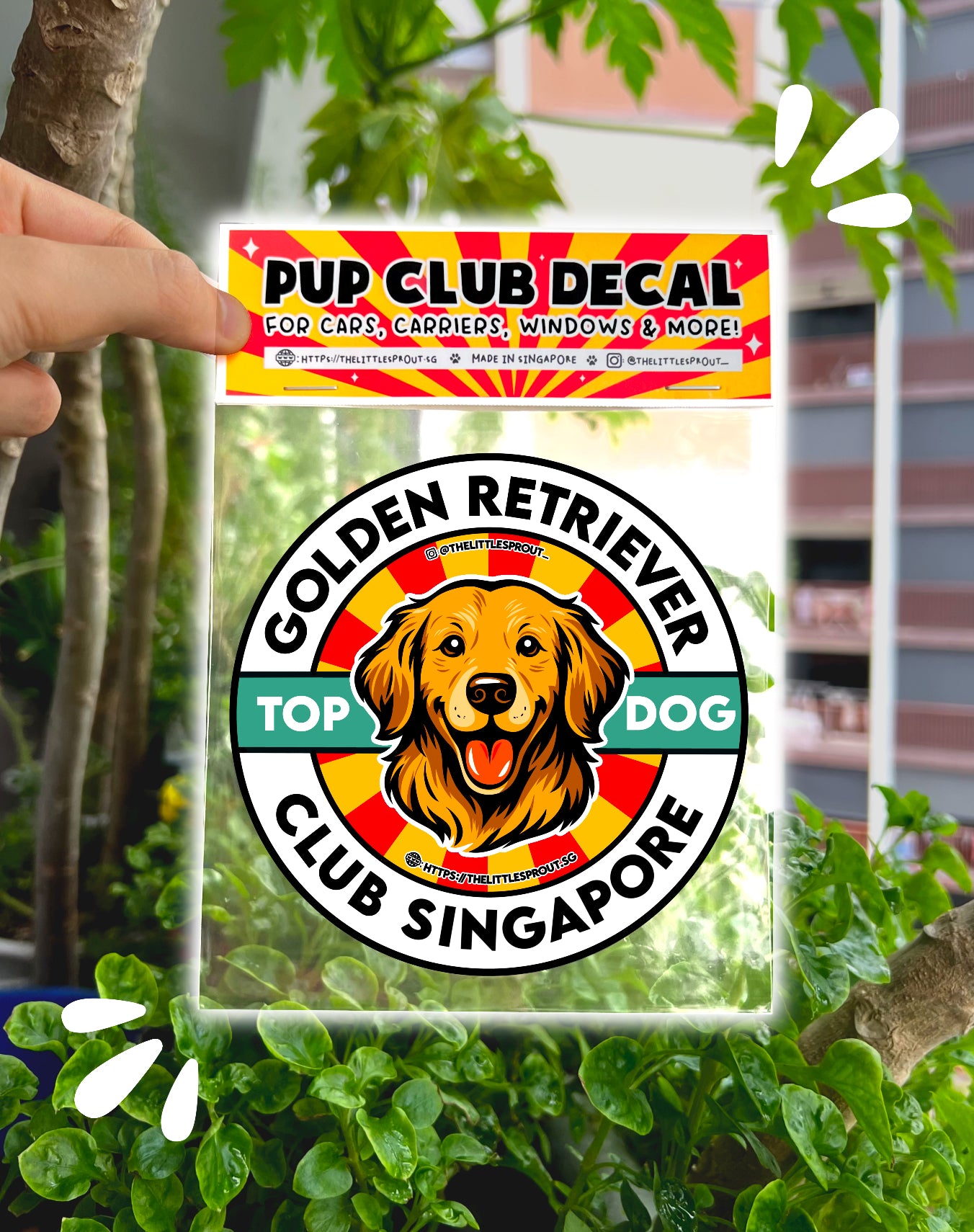 Pup Club Decals Stickers - For Cars, Carriers, Windows, Laptops & More!