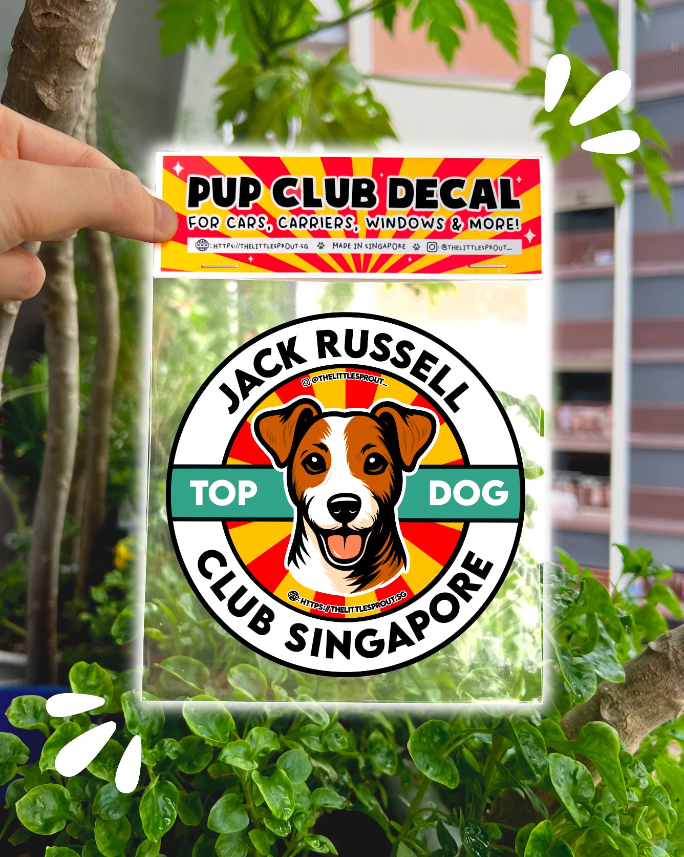 Pup Club Decals Stickers - For Cars, Carriers, Windows, Laptops & More!