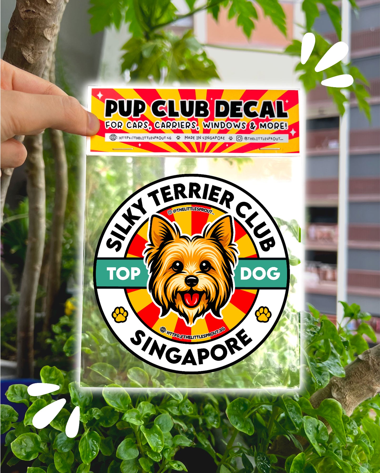 Pup Club Decals Stickers - For Cars, Carriers, Windows, Laptops & More!