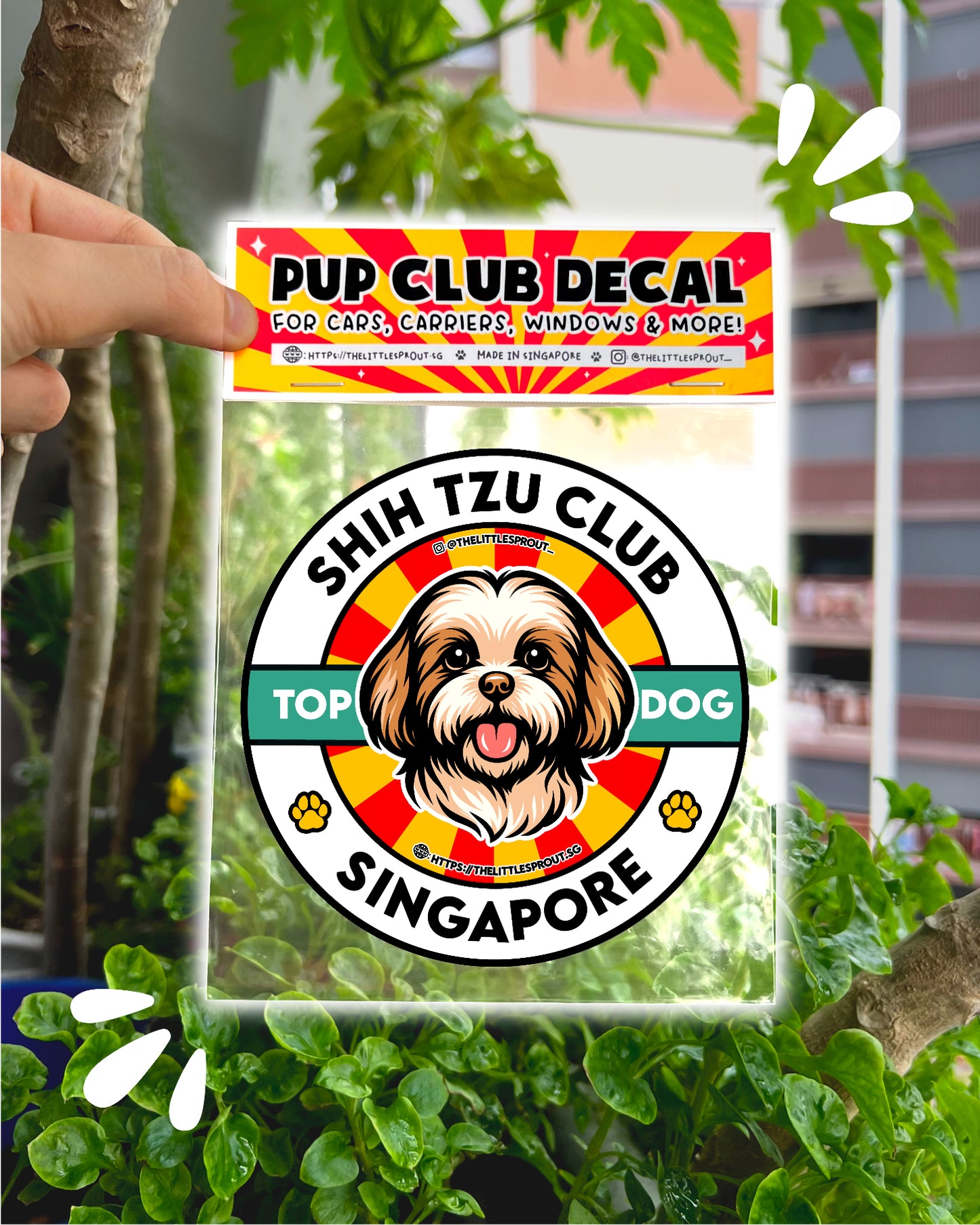 Pup Club Decals Stickers - For Cars, Carriers, Windows, Laptops & More!