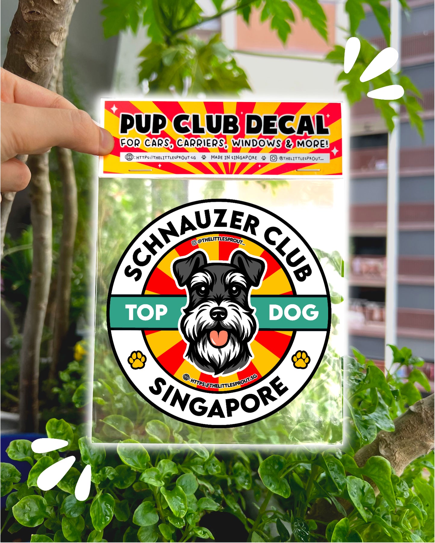 Pup Club Decals Stickers  - For Cars, Carriers, Windows, Laptops & More!