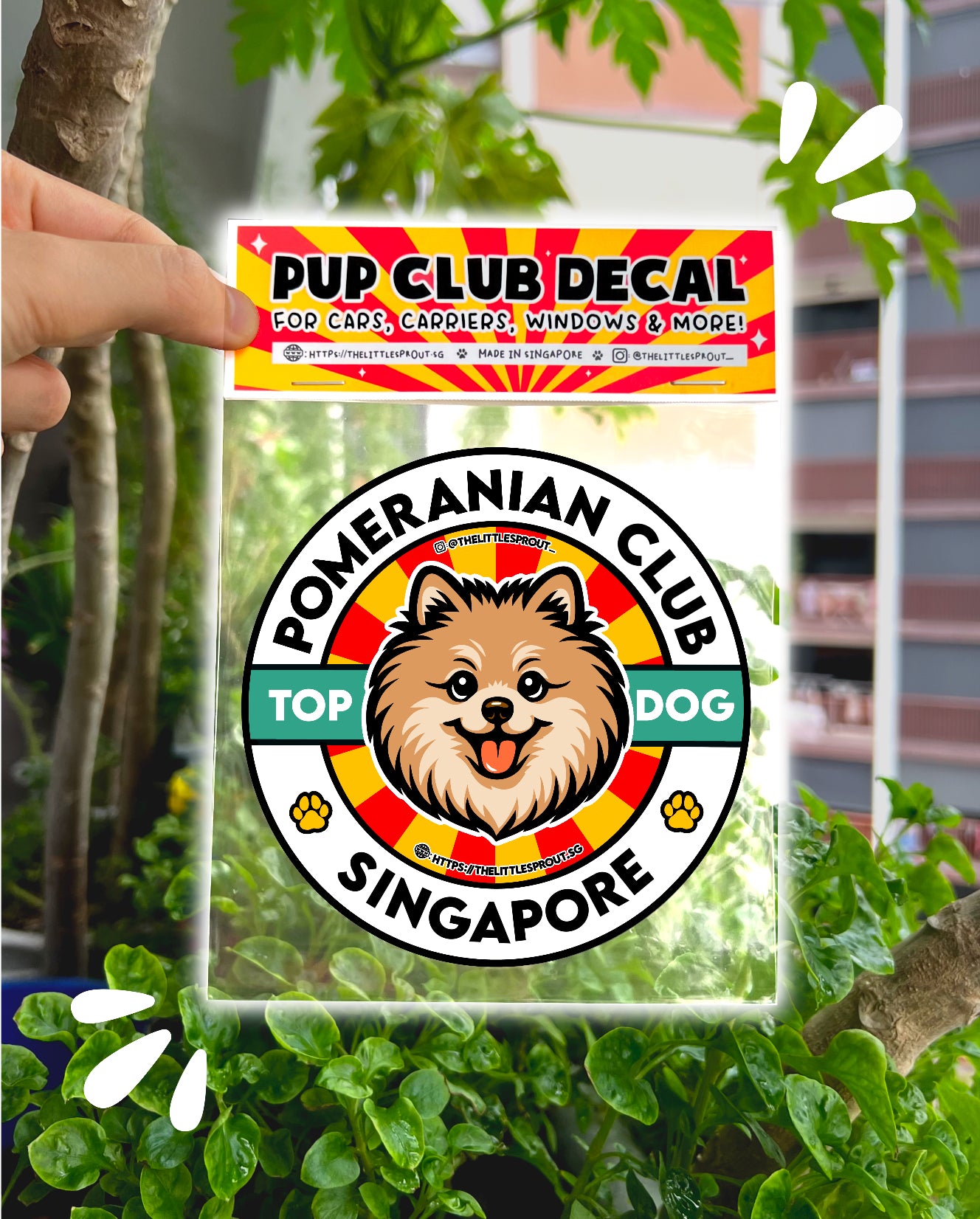 Pup Club Decals Stickers - For Cars, Carriers, Windows, Laptops & More!