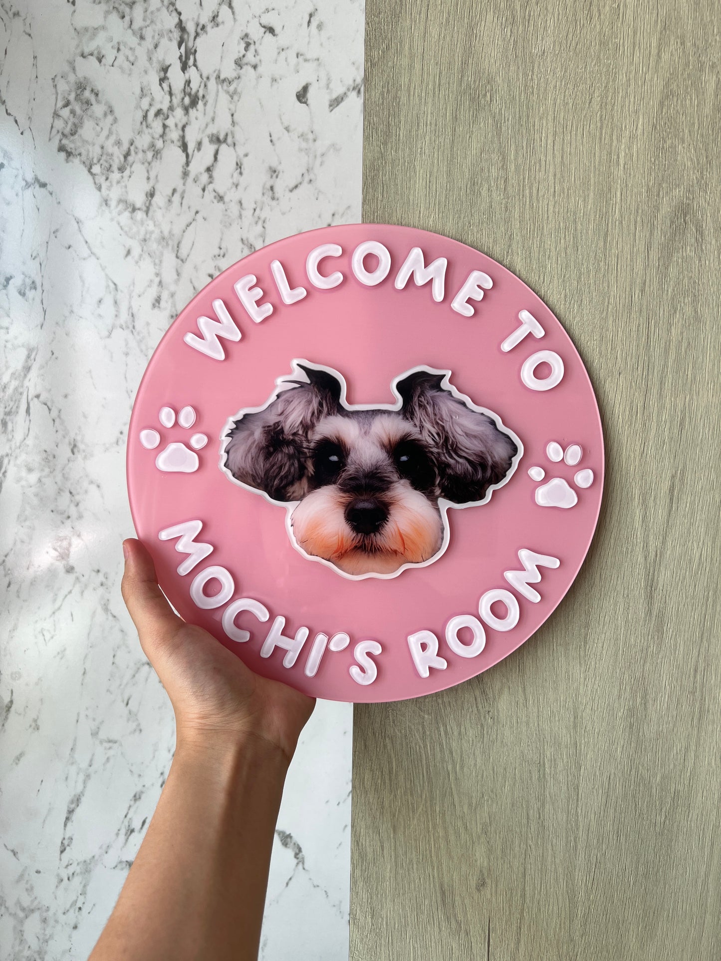 Personalised Pet Unit Door Sign