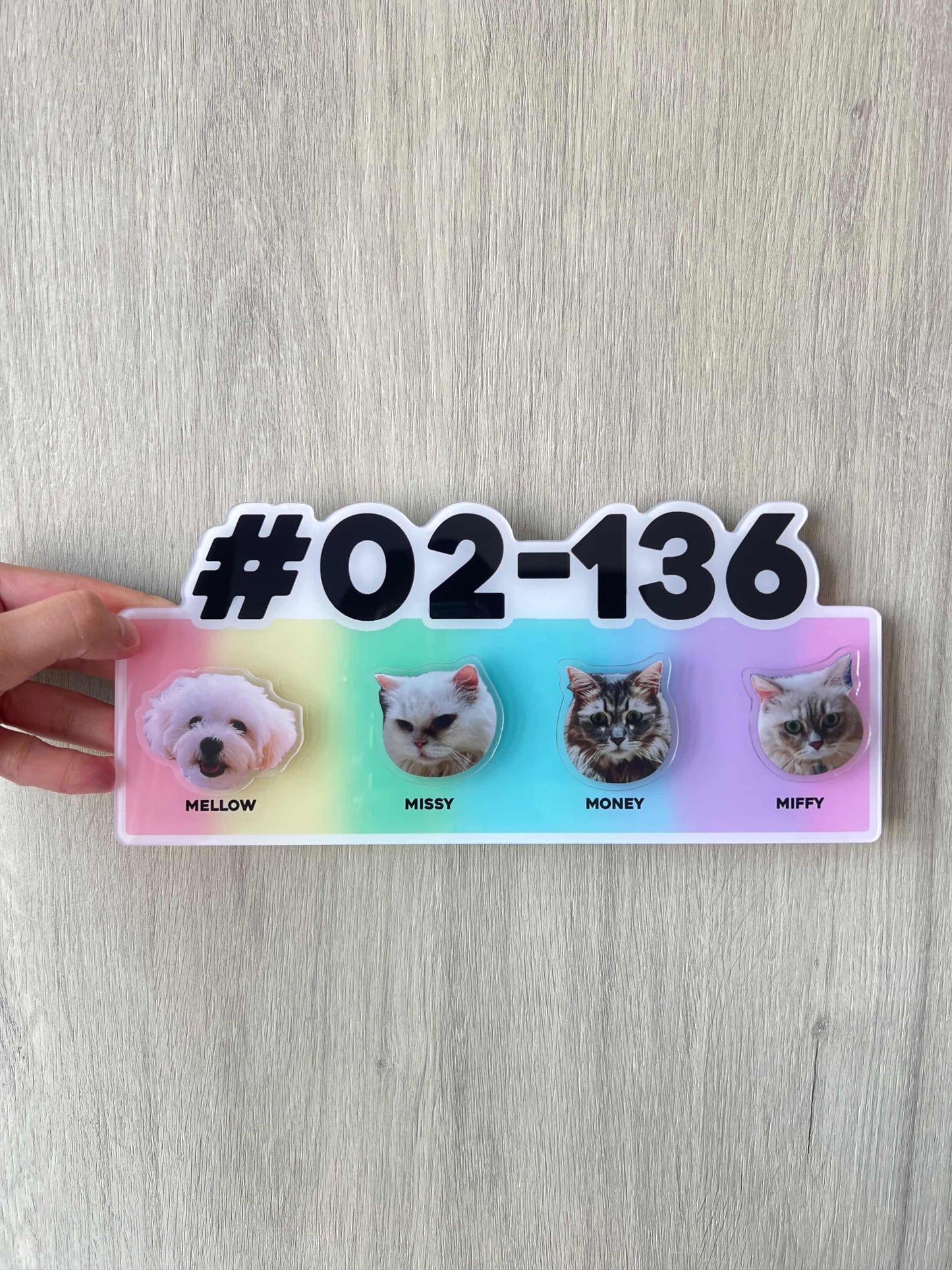 Personalised Pet Unit Door Sign
