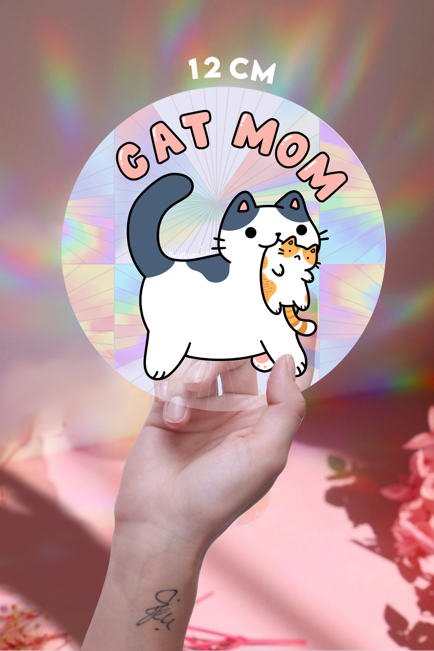 Suncatcher Decal (Makes Rainbows!🌈)