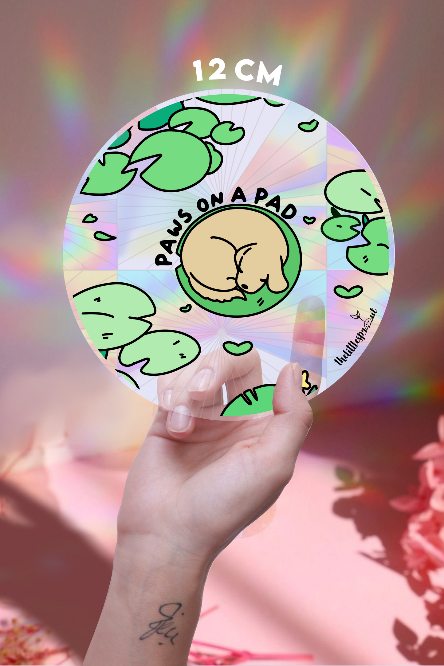 Suncatcher Decal (Makes Rainbows!🌈)