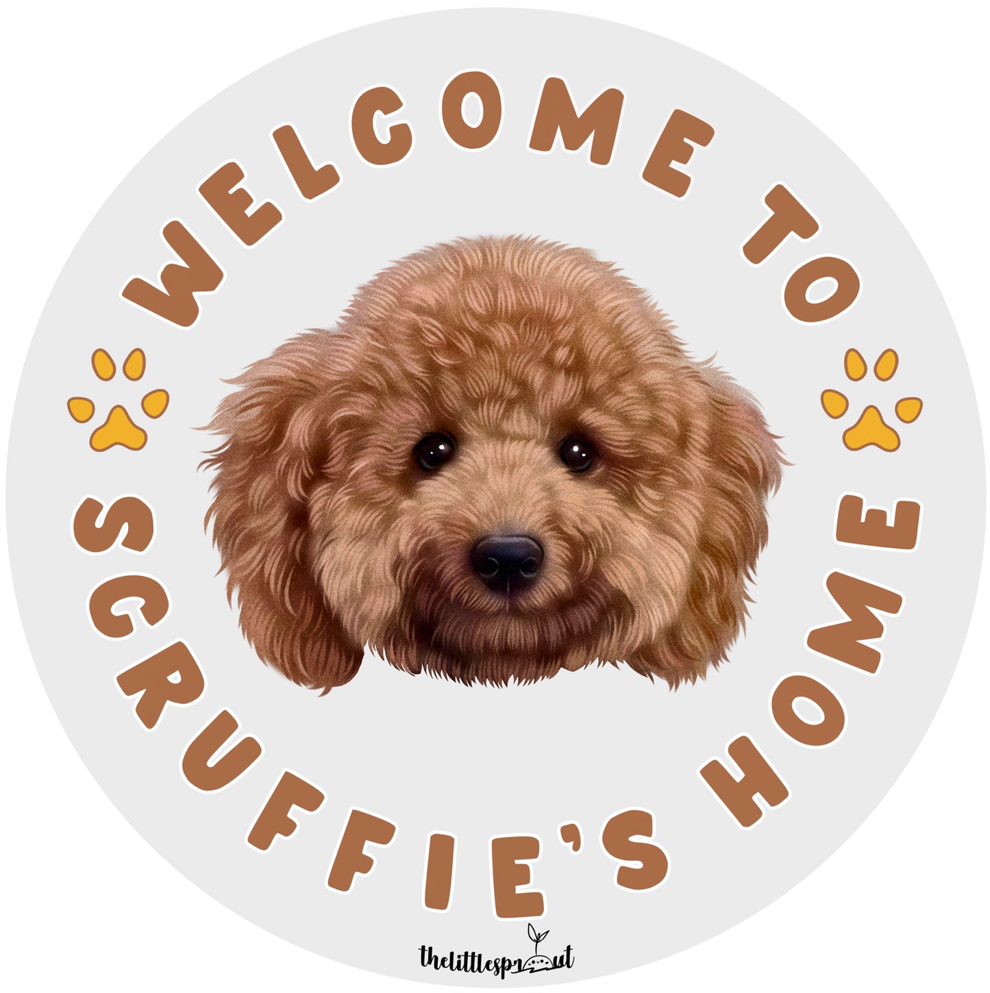 Customisable Pet Welcome Sign