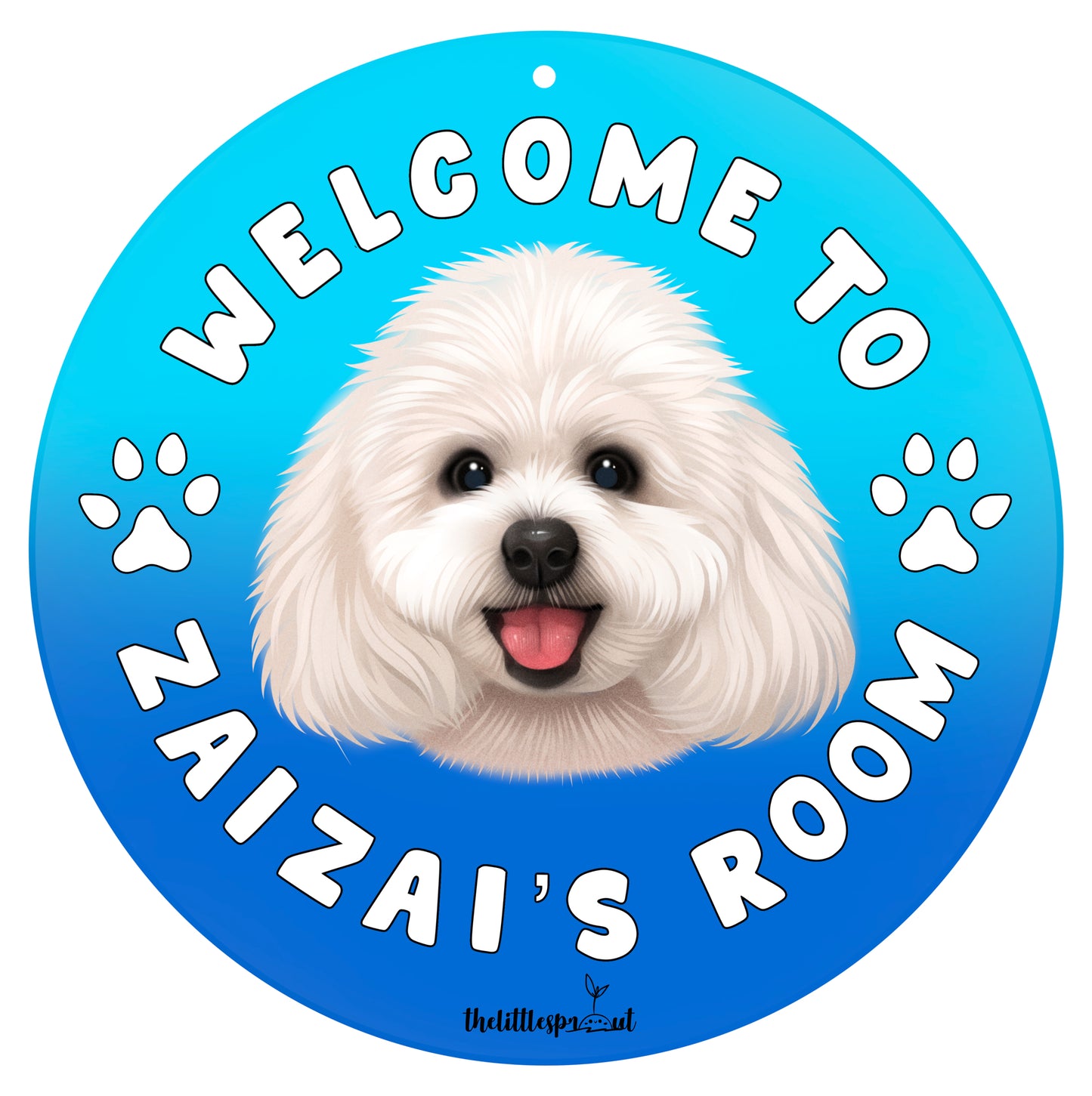 Customisable Pet Welcome Sign
