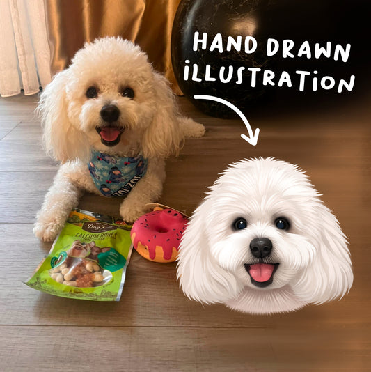 Custom Handmade Pet Illustration