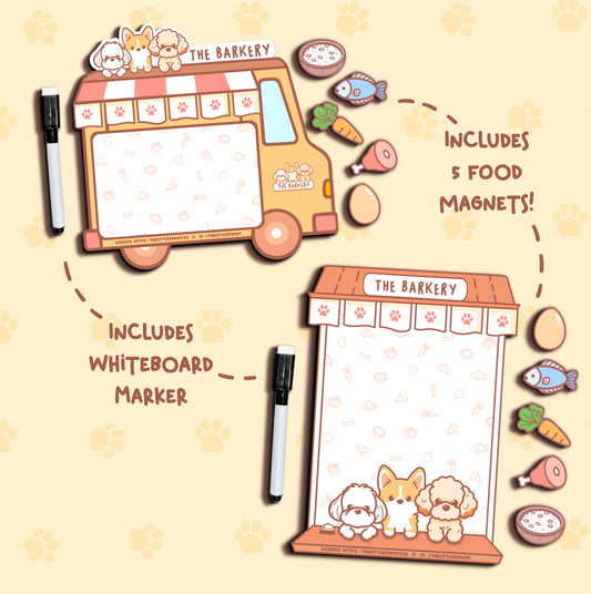 The Barkery Magnetic Whiteboards – Fun, Functional & Full of Fluff!
