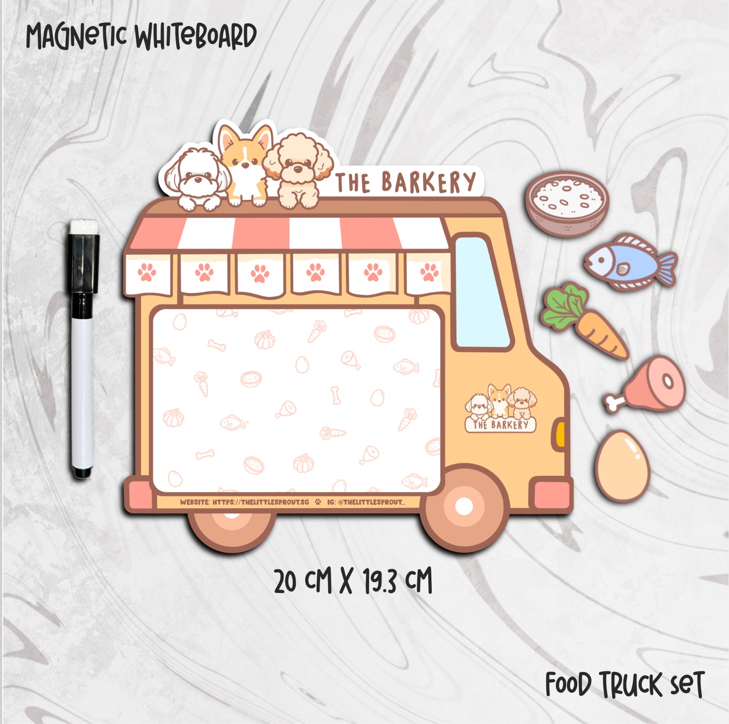 The Barkery Magnetic Whiteboards – Fun, Functional & Full of Fluff!
